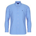 Košele s dlhým rukávom Polo Ralph Lauren CHEMISE COUPE DROITE EN POPLINE DE COTON COL BOUTONNE