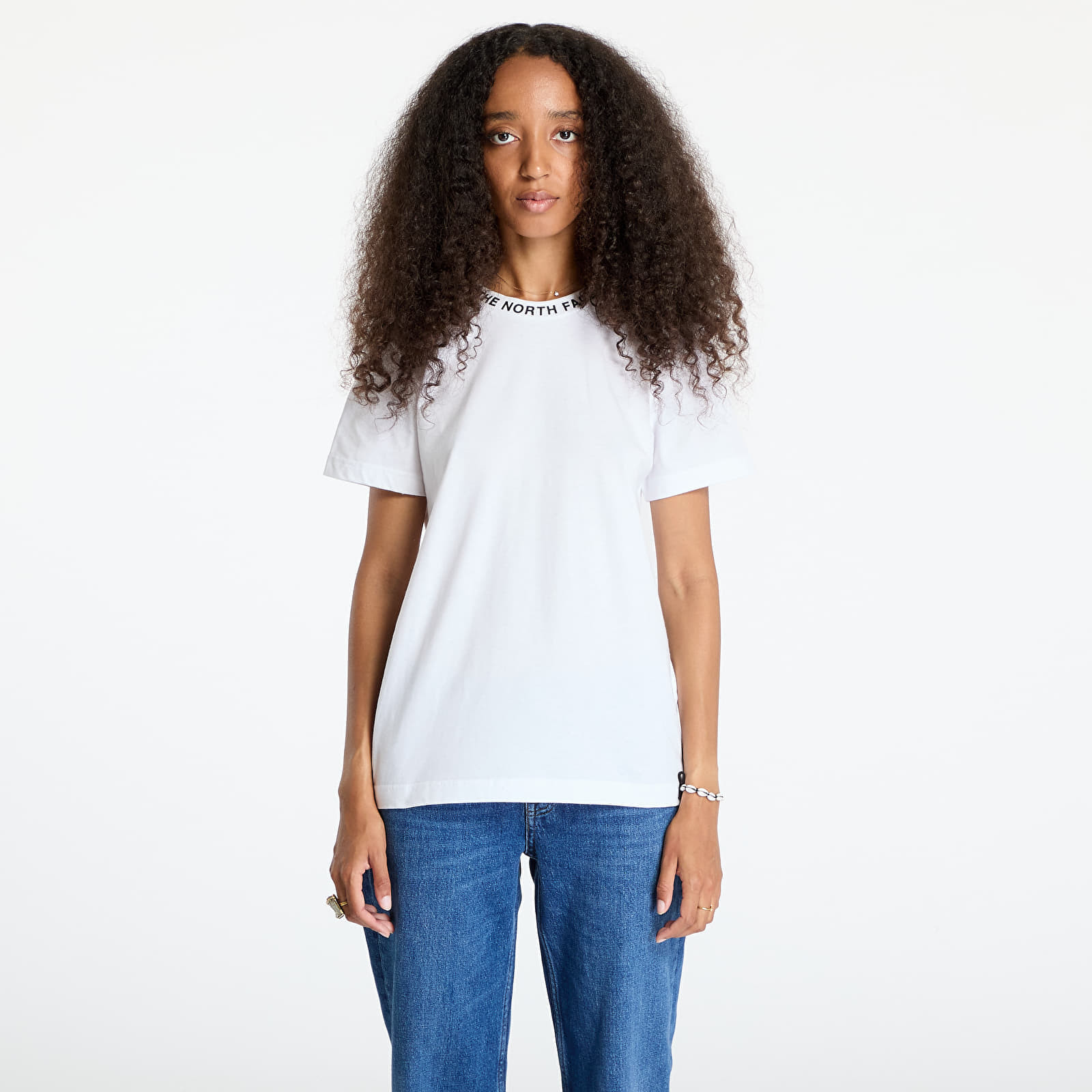 Tričko The North Face W Zumu Relaxed Short Sleeve Tee Tnf White XS