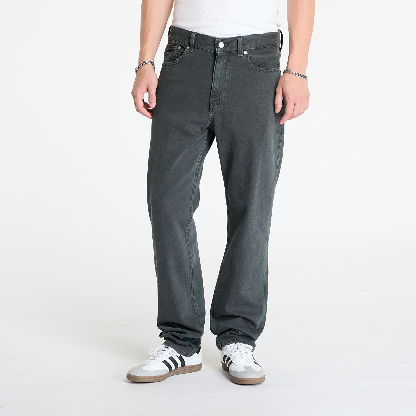 Džínsy Tommy Jeans Ryan Regular Straight Pants Gray W33/L34