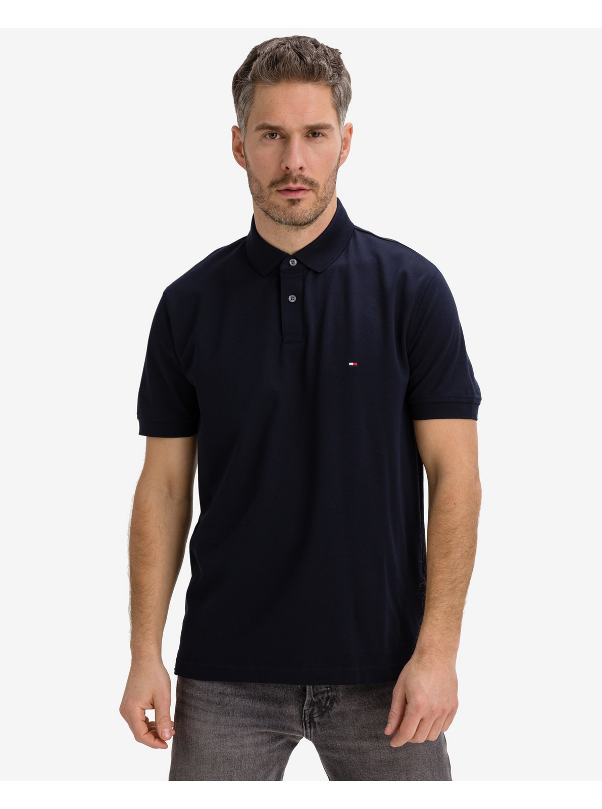 Pánske tričko s golierom Tommy Hilfiger Original