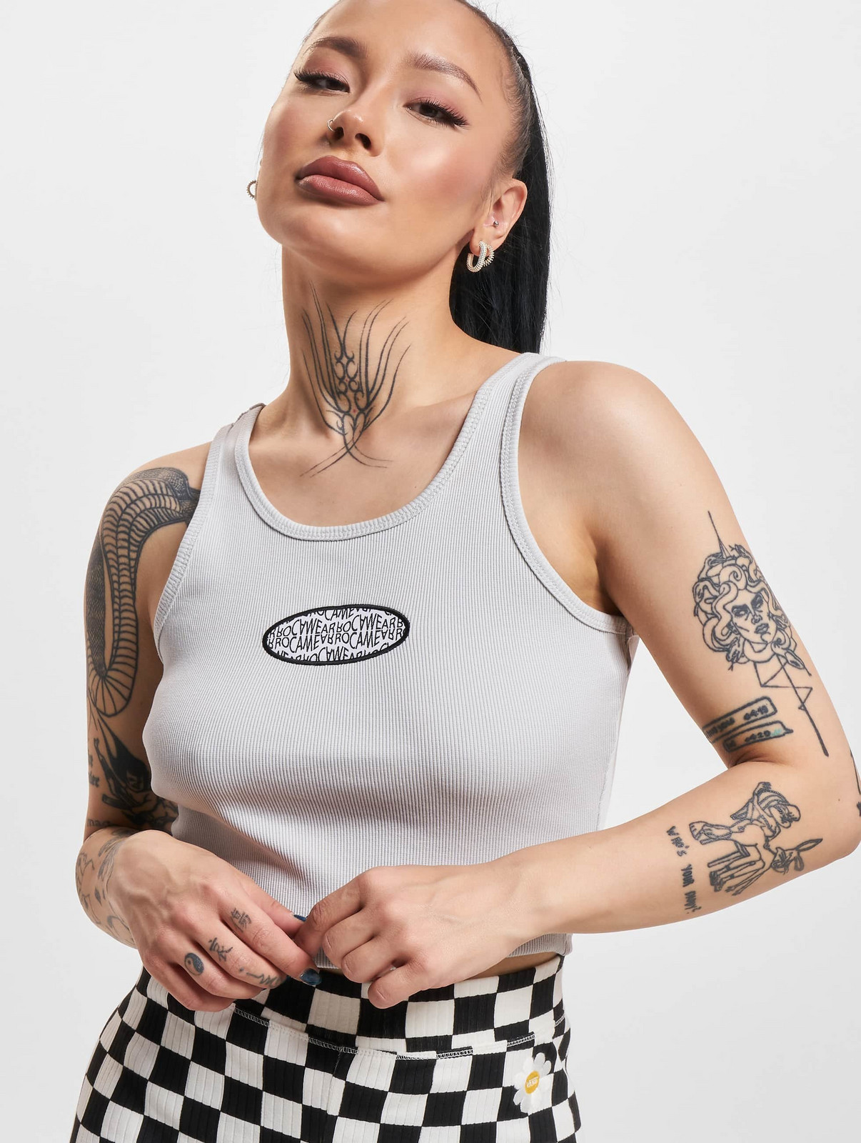 Women's Cropped top grey
