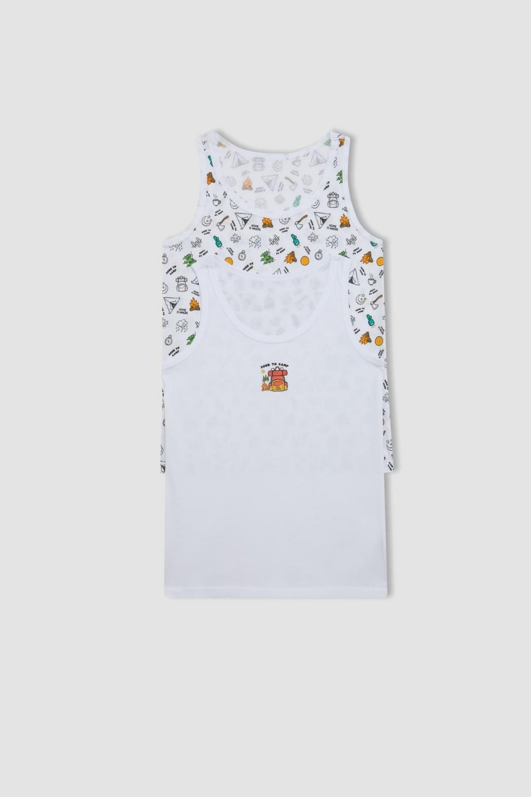 DEFACTO Boy's 2-pack Undershirt