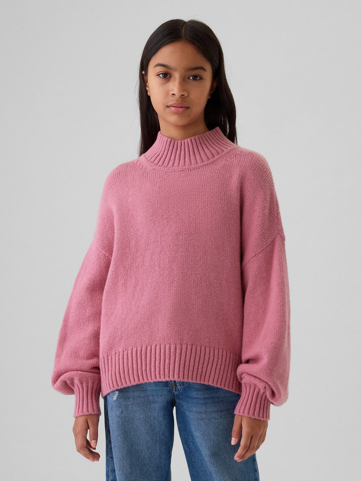 GAP Children's oversize sweater CashSoft - Girls
