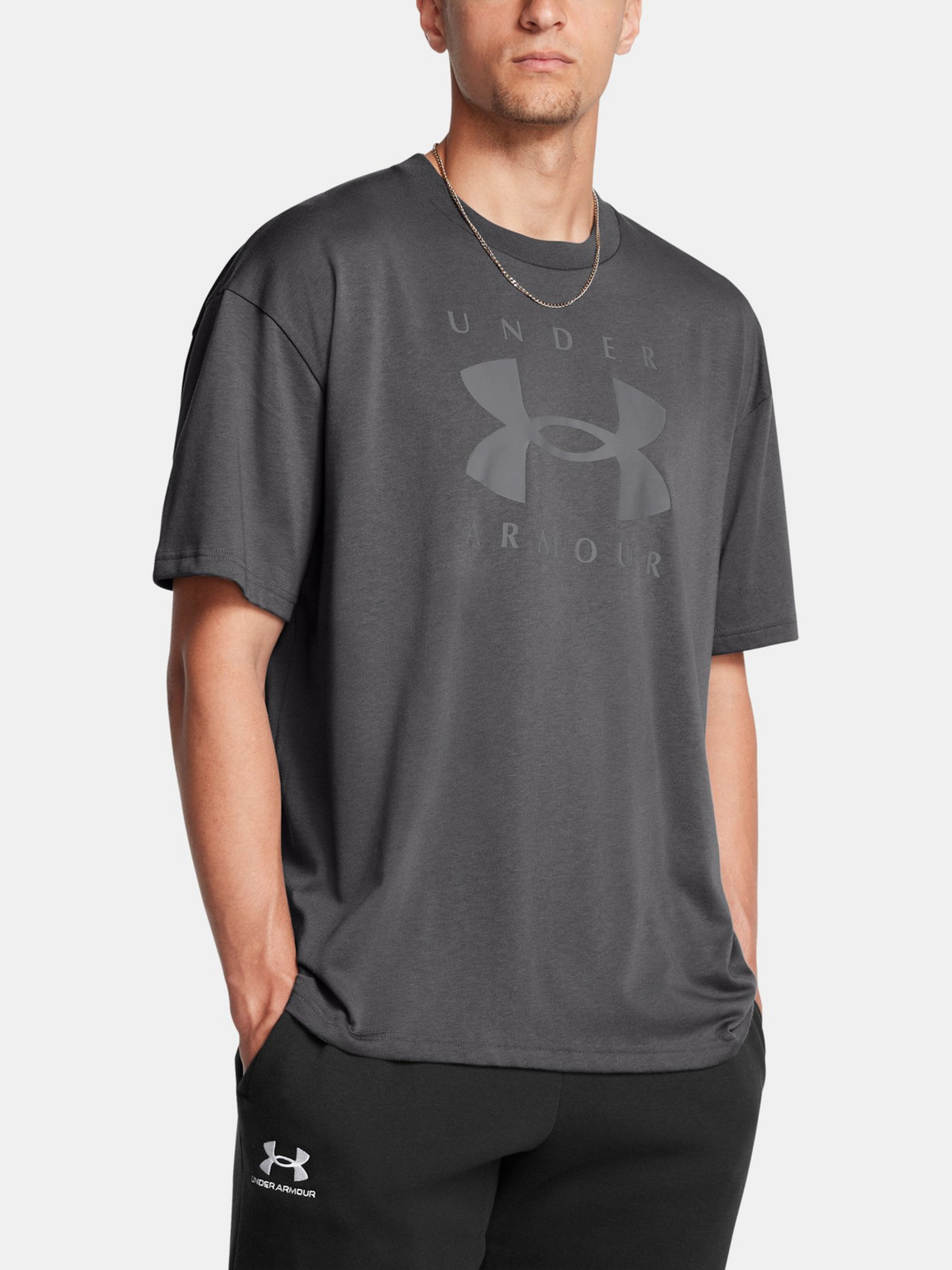 Under Armour Men's T-shirt UA M HW OS Branded SS - Men