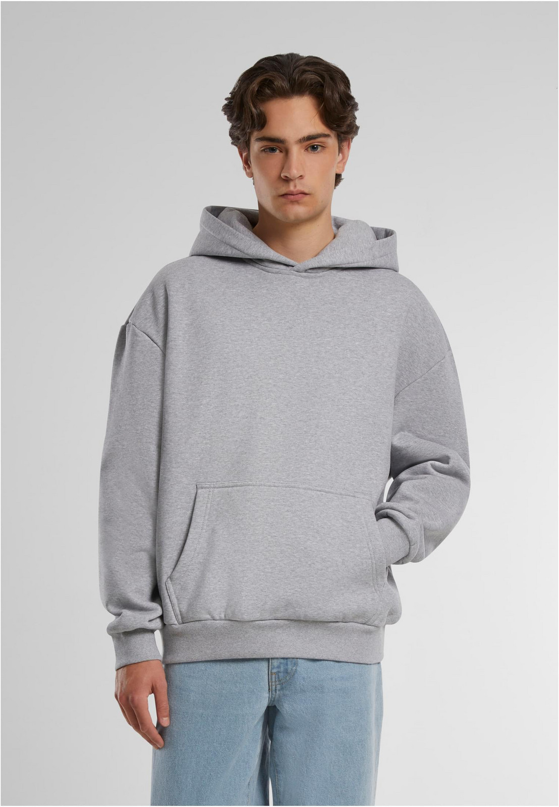 Men's hoodie Ultra Heavy Oversized gray