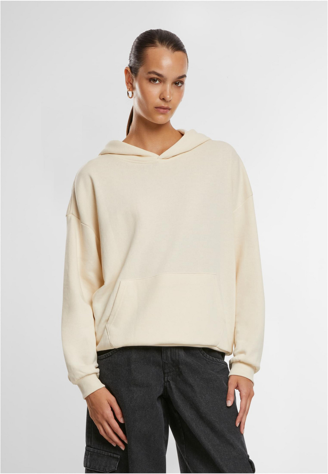 Women's hoodie Terry Oversized cream