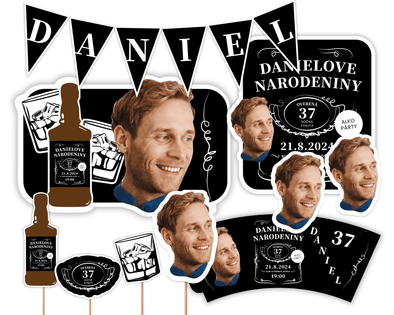 Personal Personalizovaný narodeninový set - Jack Daniel's