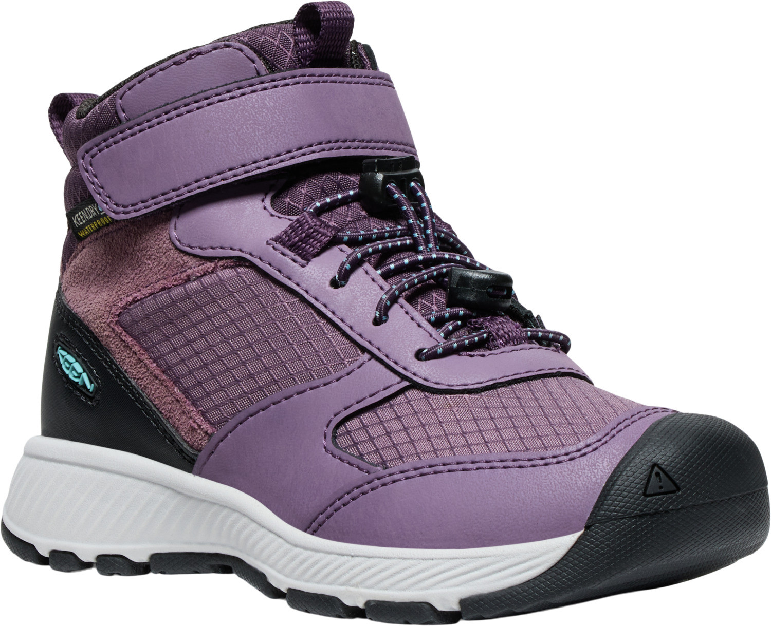 Keen SKUA MID WP CHILDREN black plum/plum perfect Veľkosť: 25/26