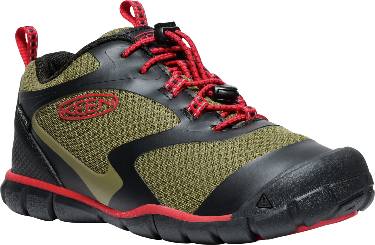 Keen TREAD ROVER WP YOUTH martini olive/red carpet Veľkosť: 34