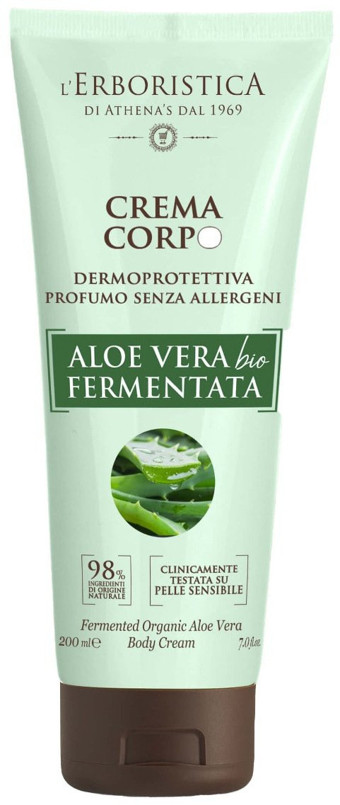 ERBORISTICA Ochranný telový krém s fermentovanou aloe vera šťavou 200 ml