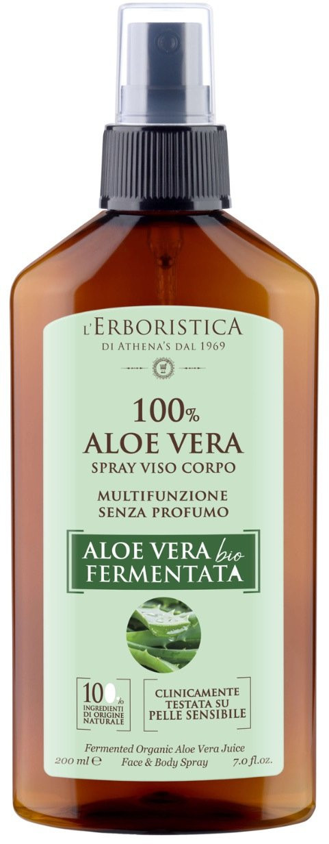 ERBORISTICA Multifunkční sprej s fermentovanou aloe vera šťávou bio 200 ml