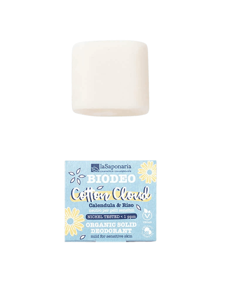 LASAPONARIA Tuhý dezodorant Cotton Cloud BIO 40 g