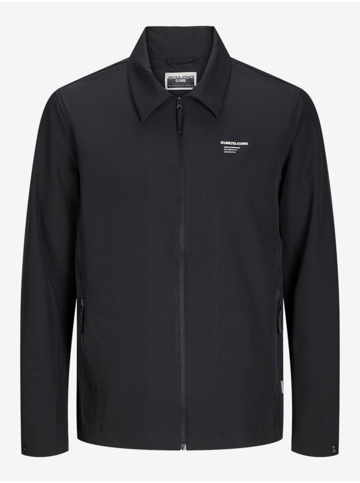 Čierna pánska ľahká bunda Jack & Jones Aero