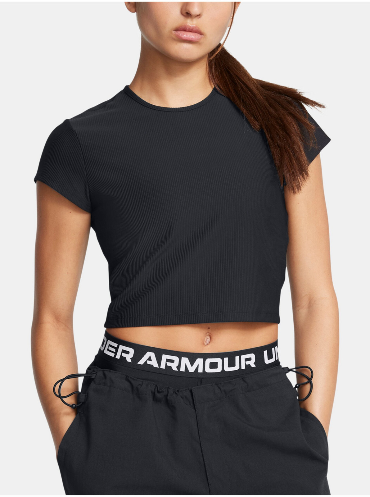 Športové topy pre ženy Under Armour - čierna