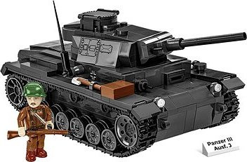 Cobi 2289 II WW Panzer III Ausf J 1:35