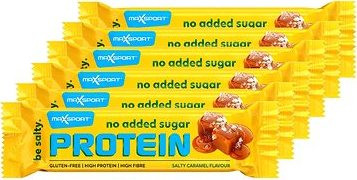 MaxSport Protein no added sugar 6 × 40 g, Salty Caramel