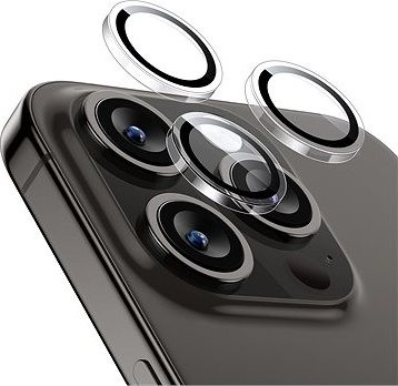 ESR Armorite Camera Lens Protectors, Compatible with iPhone 15 Pro/15 Pro Max, Clear