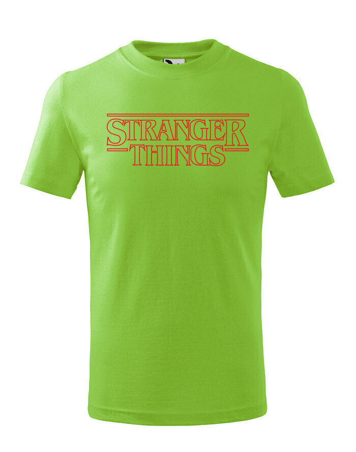 Dětské tričko s potiskem Stranger Things