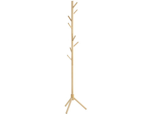 Stojací vešiak Nora, prírodné  drevo%