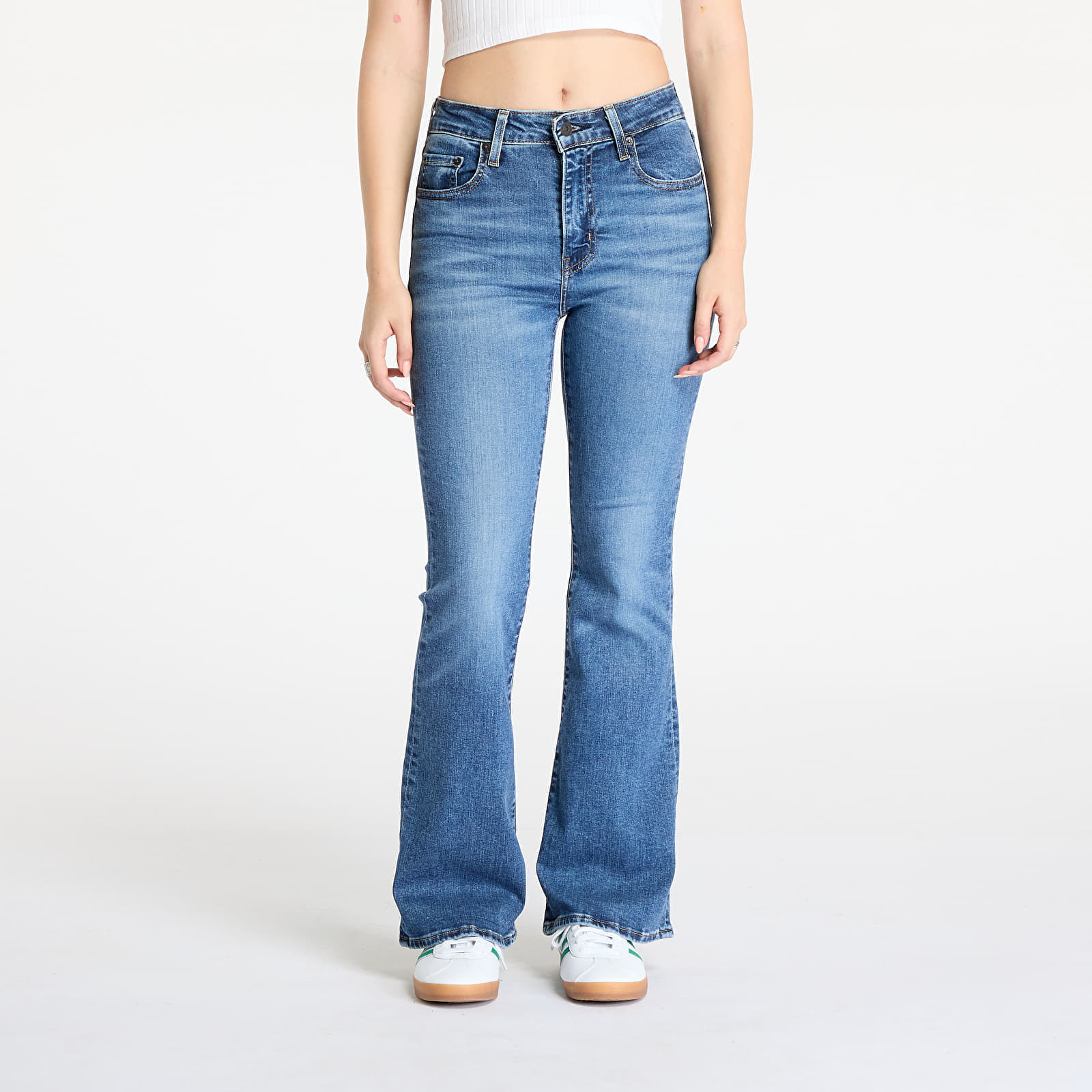 Kalhoty Levi's® 726™ High Rise Flare Jeans Blue W27/L30