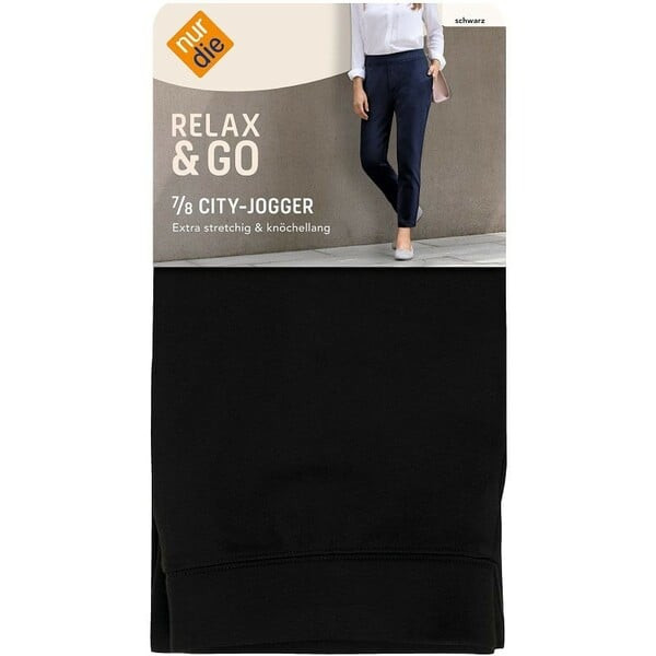 NUR DIE CITY JOGGER PANTS - Dámske nohavice - čierna