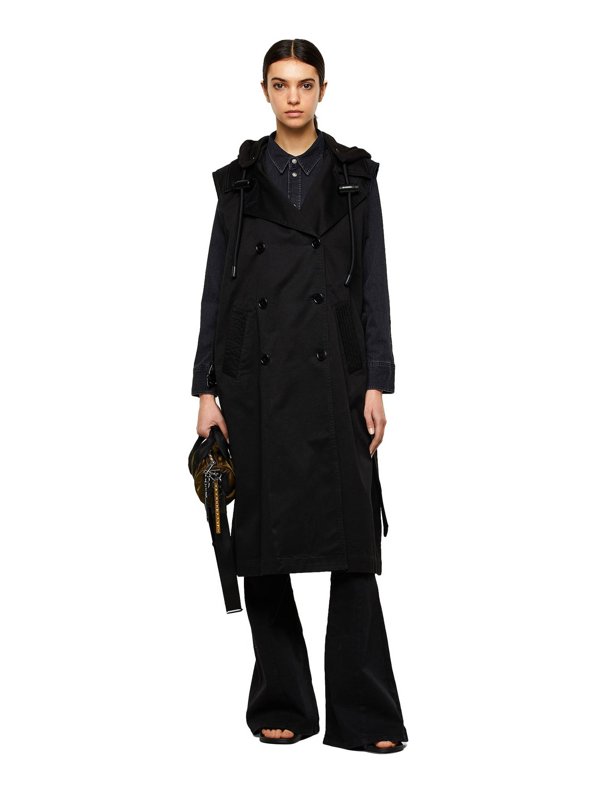 Diesel Vesta - GPHYLLIS JACKET čierna