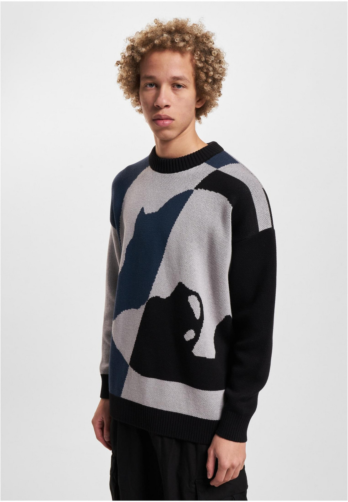 Men's MulticolorLogo Sweater Black/Grey