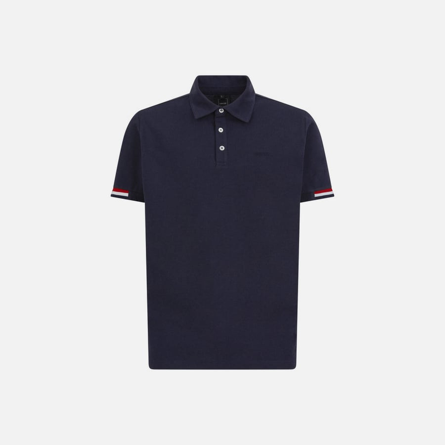 GEOX Blue men's polo shirt Polo - Men's