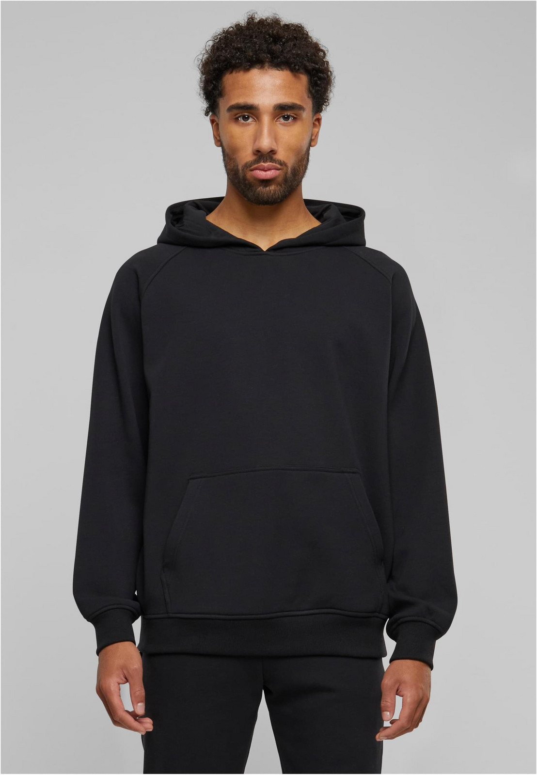 Men's hoodie Cozy Raglan Hoody black