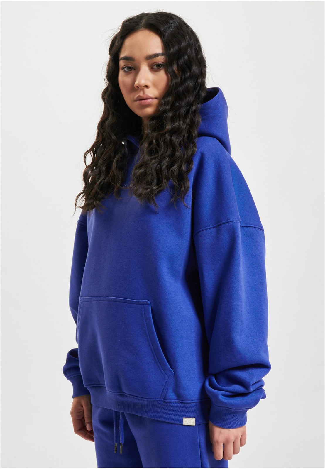 Women's hoodie DEF Hoody cobalt blue