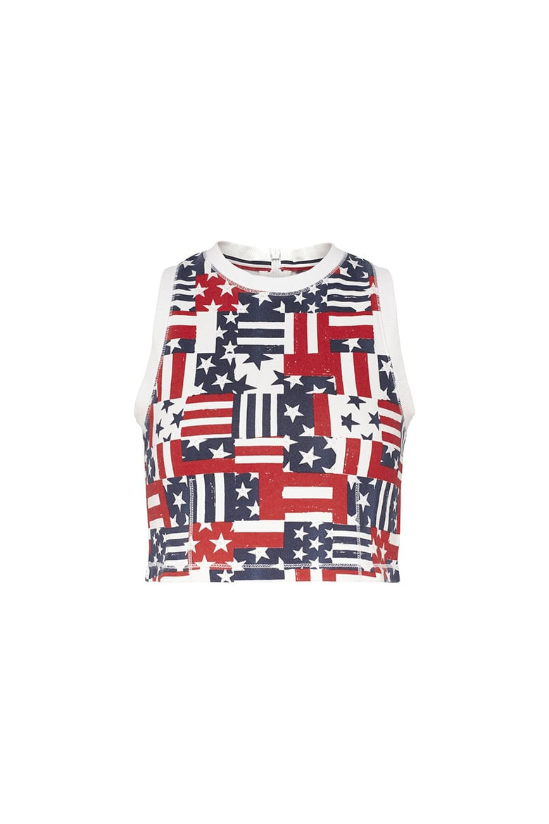 Tommy Jeans Tričko - TJW AOP TANK vzorované