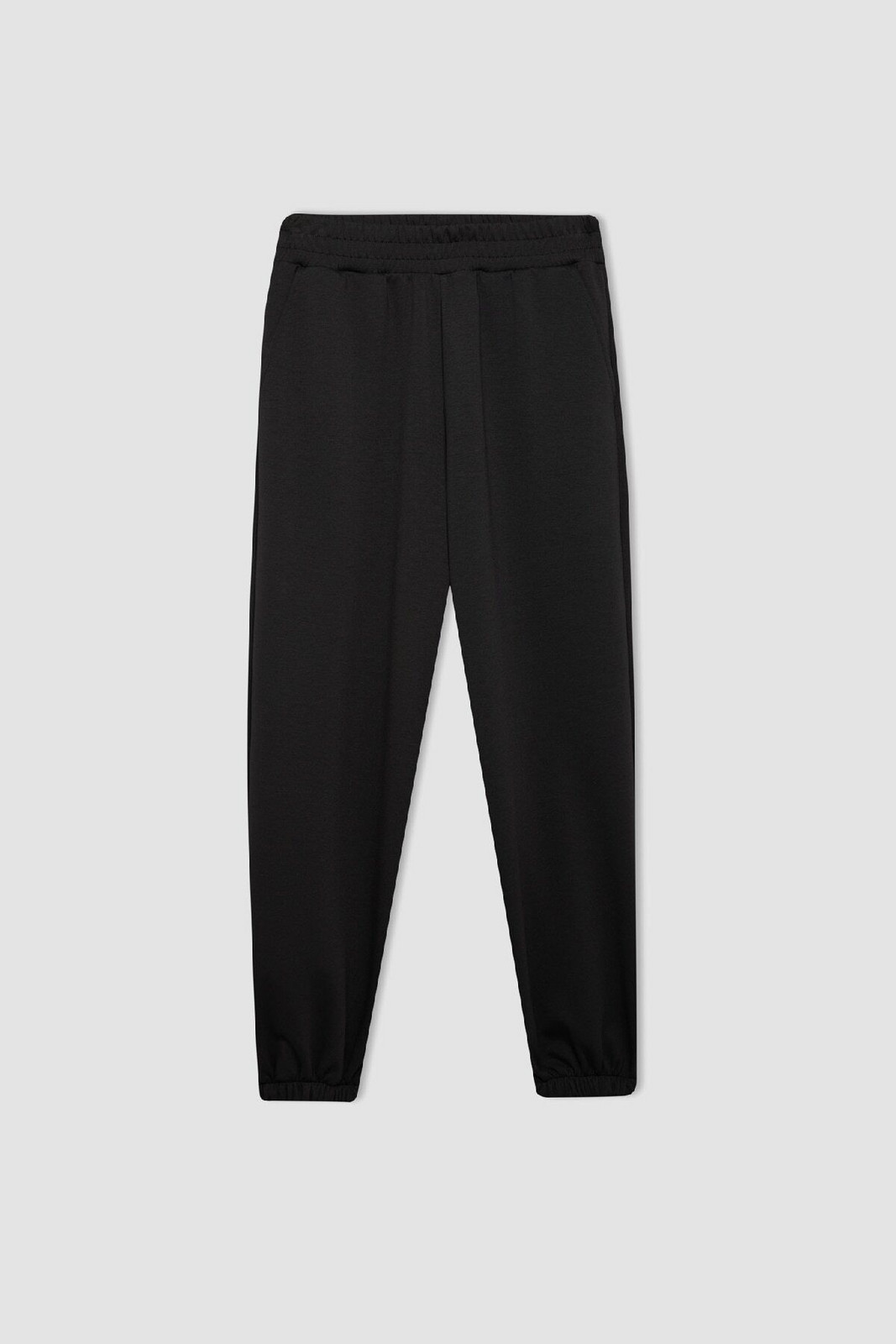 DEFACTO Fit Oversize Fit Double Pocket Jogger Leg Standard Length Scuba Diving Fabric Sweatpants