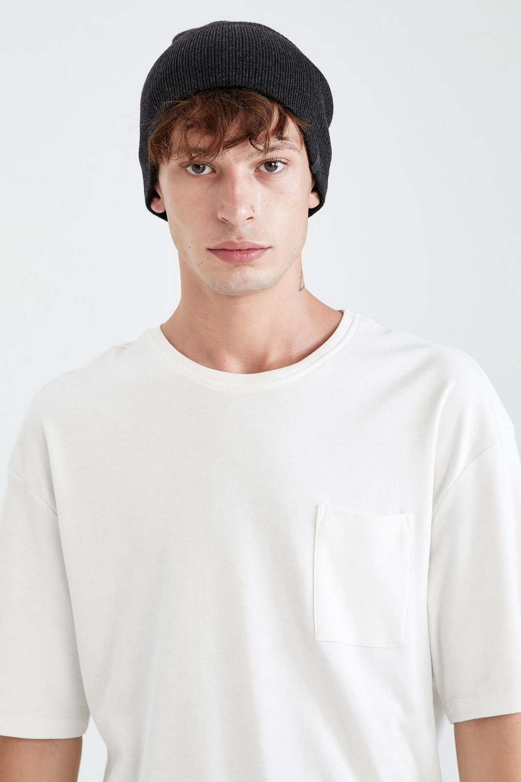 DEFACTO Men's Basic Knitwear Beret