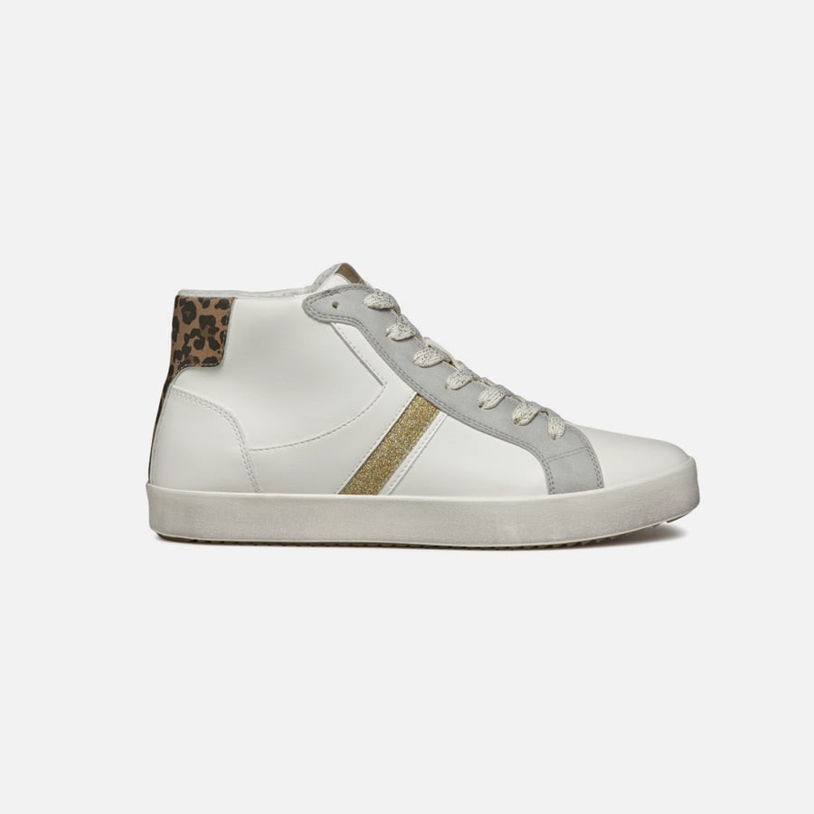 GEOX White women's sneakers Blomiee - Women's