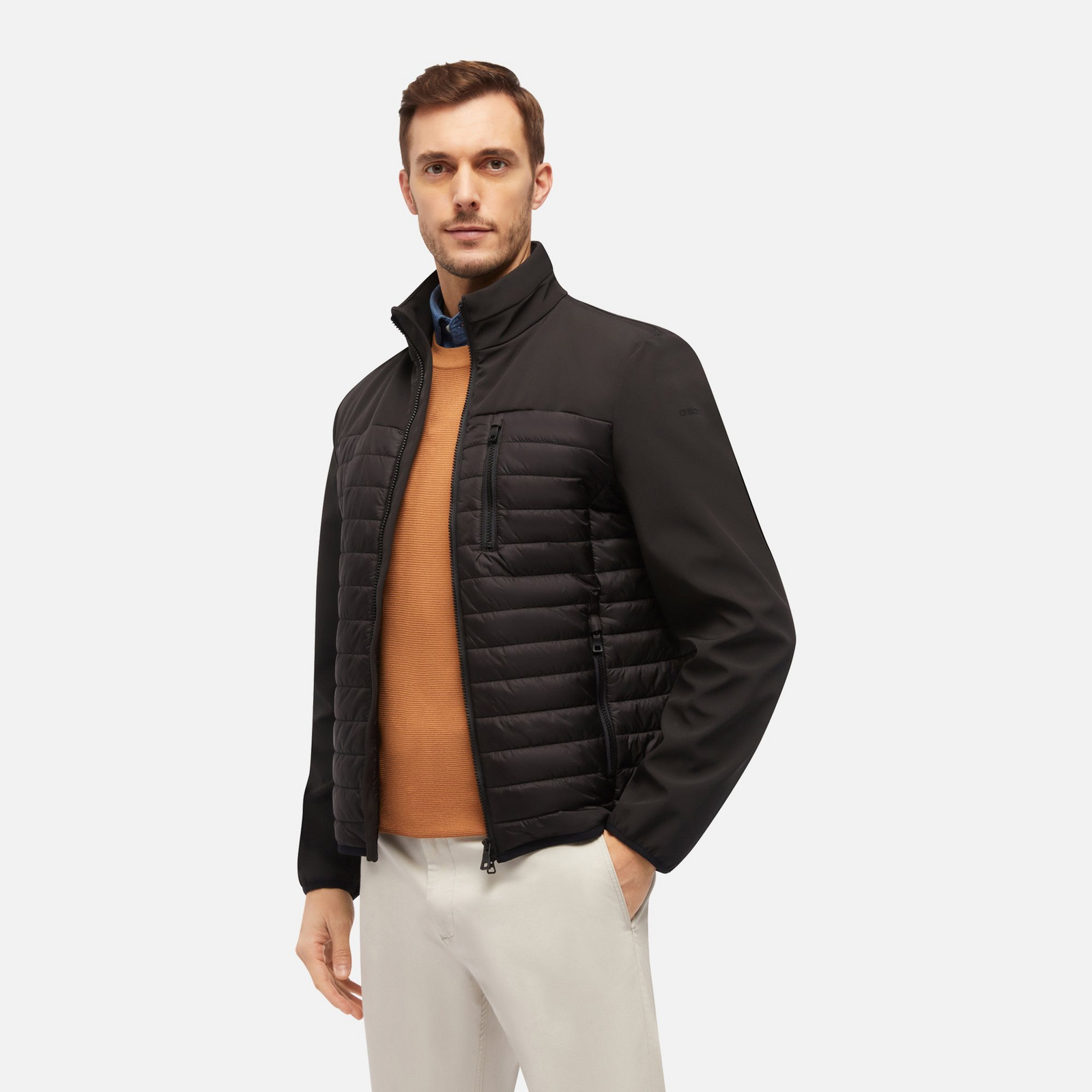 GEOX Black men's jacket Sapienza - Men's