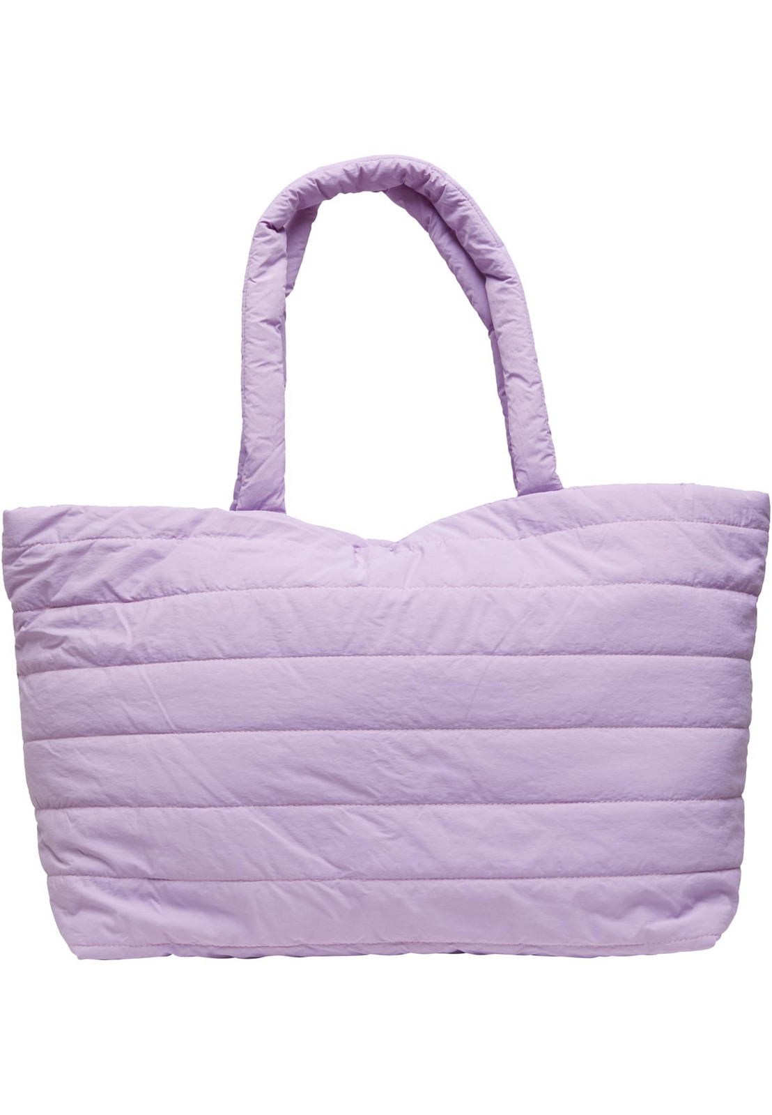 Padded Tote purple handbag
