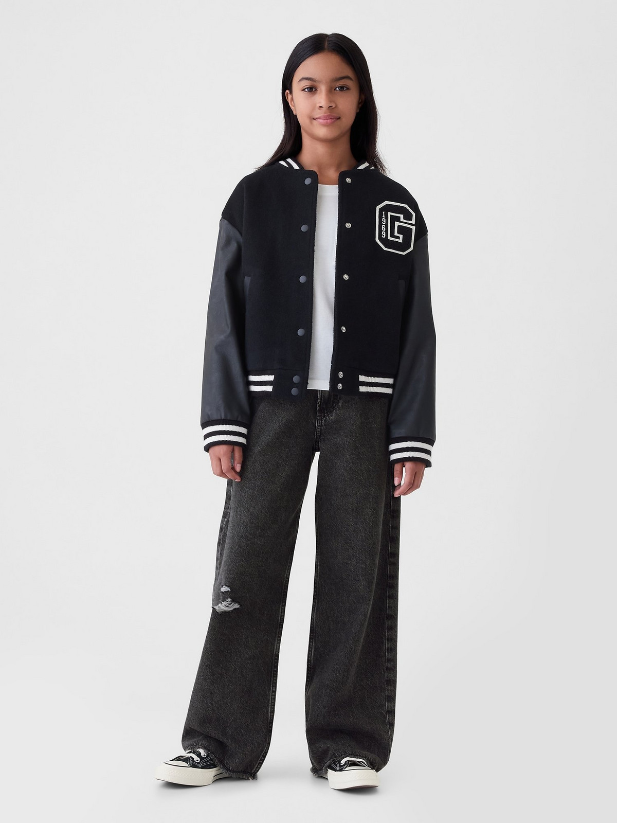 GAP Children's wide jeans High Rise Wide - Girls
