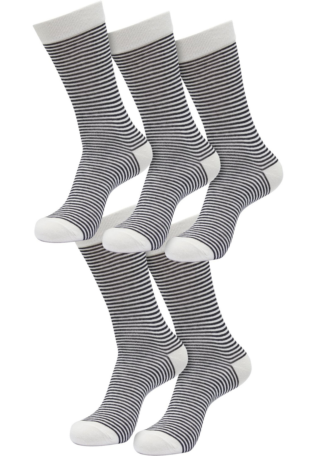 Fine Stripe 5-Pack socks black/white