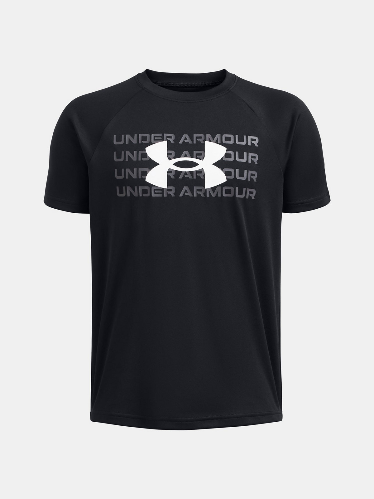 Under Armour Boys' T-shirt UA B TECH WM LOGO SS - Boys