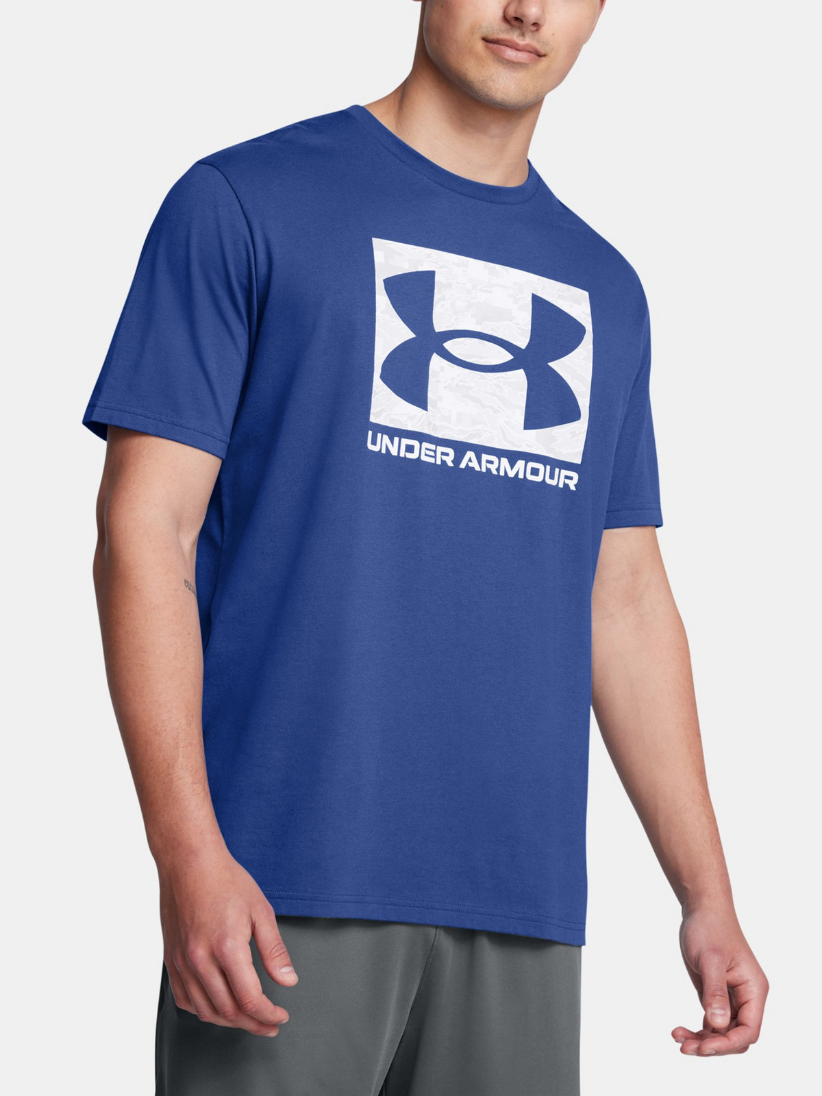 Under Armour Men's T-shirt UA ABC CAMO BOXED LOGO SS - Men's