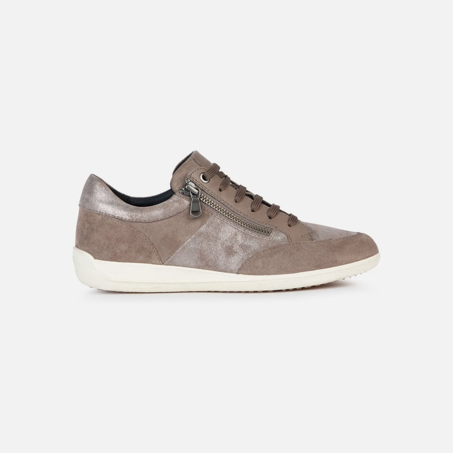 GEOX Beige women's sneakers Myria - Women's