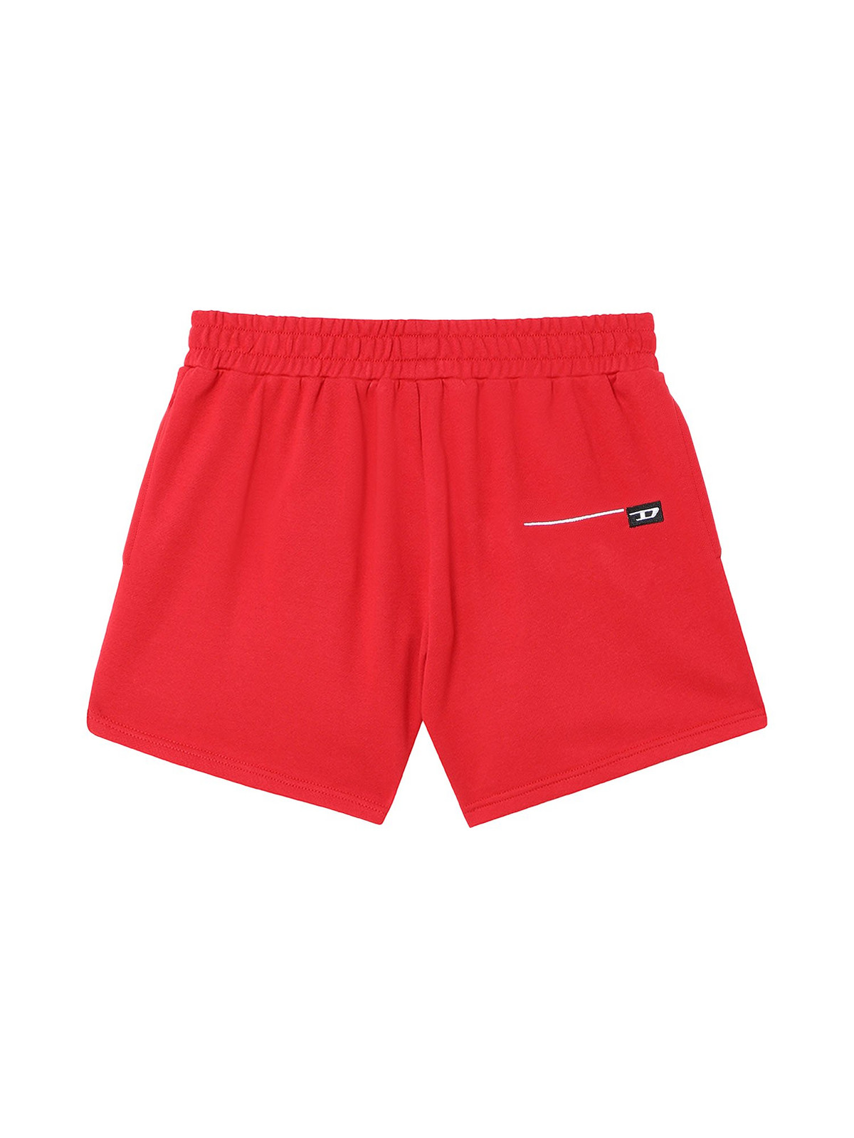 Diesel Krátke nohavice - UFLBSKIRZY SHORTS červené