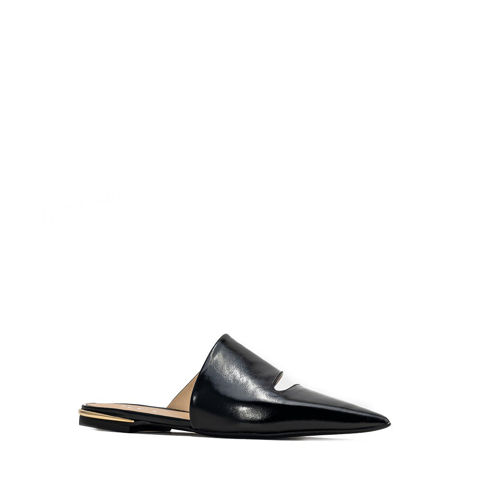 Šľapky - FURLA CODE MULES T. 10 - VERNICE NAPLACK čierne
