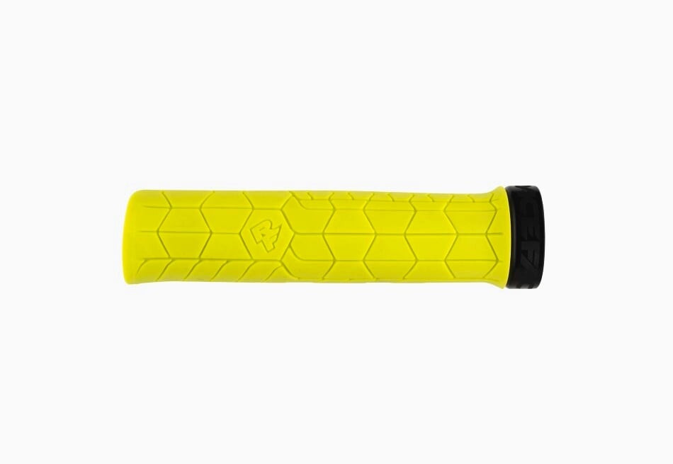 Race Face GETTA handlebar grips, 33mm, yellow/black