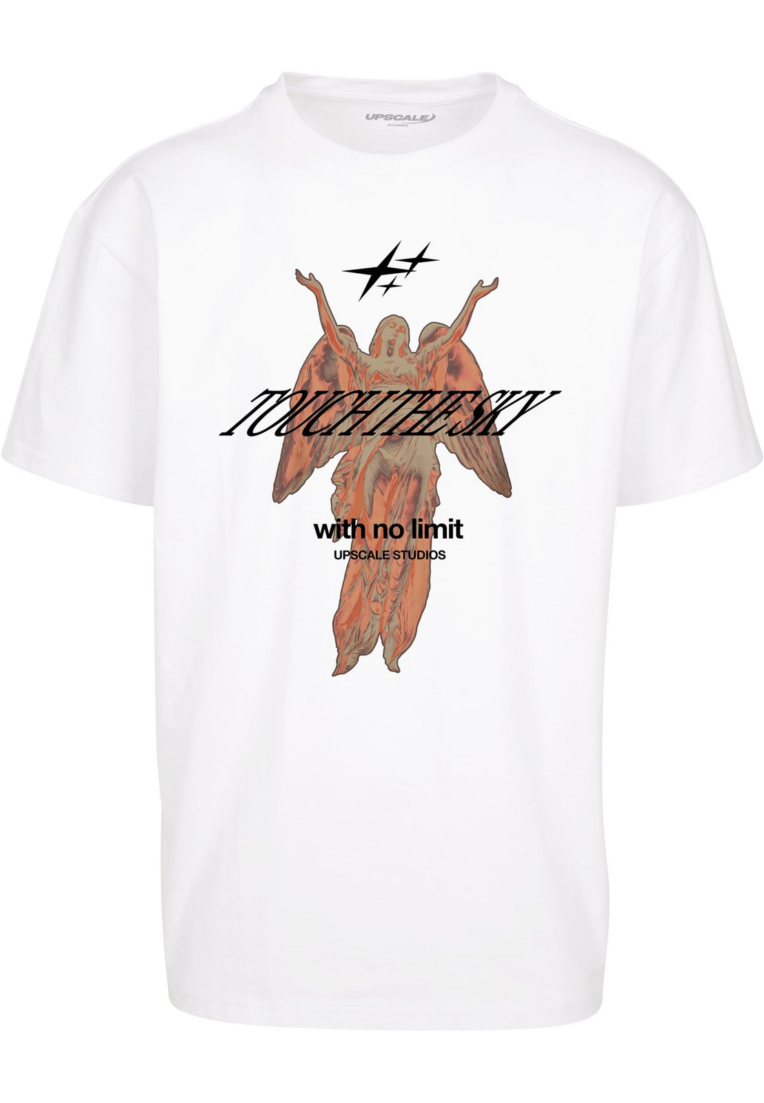 Touch the white Sky Oversize T-shirt