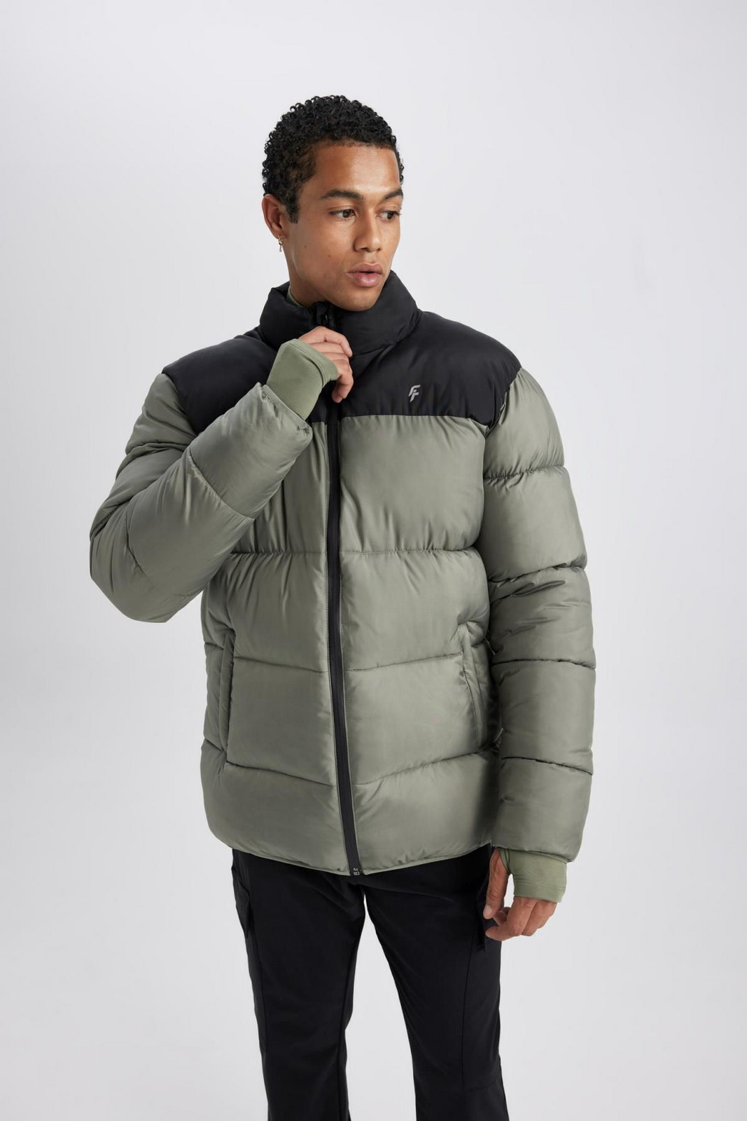 DEFACTO Fit Water Repellent Oversize Fit Puffer Jacket
