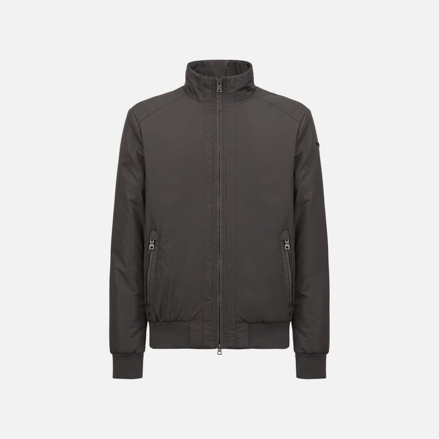 GEOX Beige men's down jacket Damiano - Men's