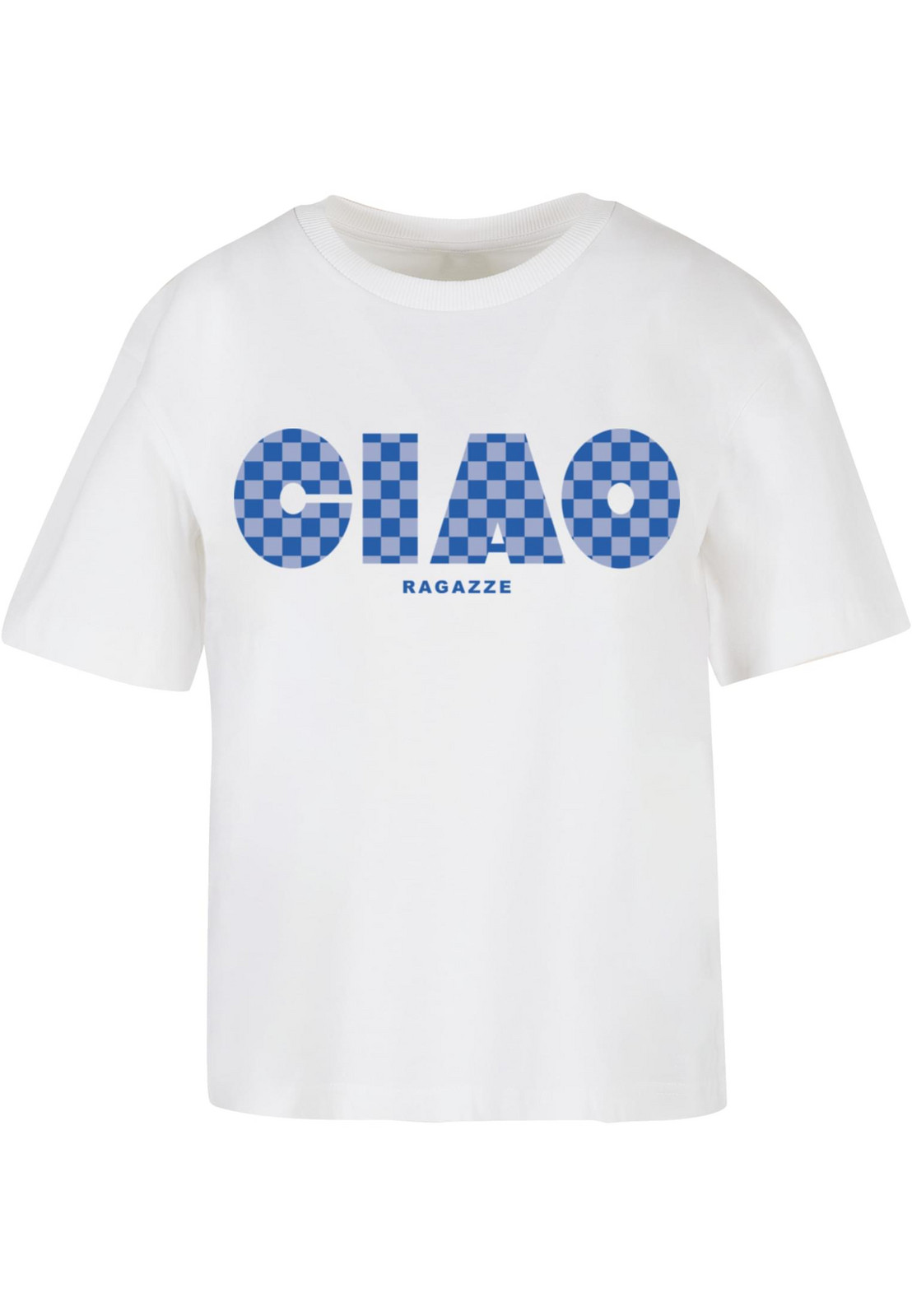 Women's T-shirt Ciao Ragazze white