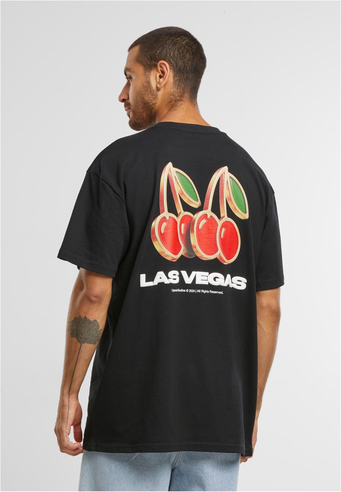 Men's T-shirt Gambling Capital Oversize black
