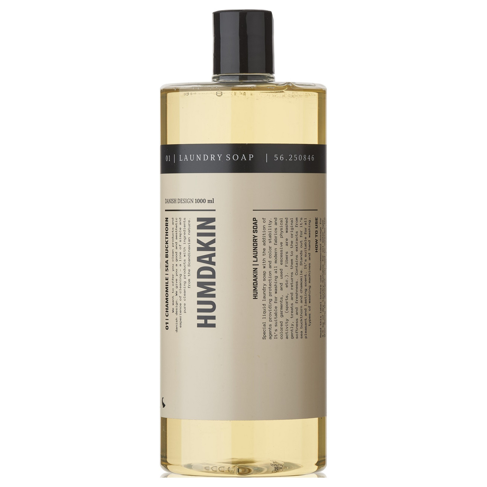 Tekutý prací prostriedok CHAMOMILE & SEA BUCKTHORN 1000 ml, Humdakin